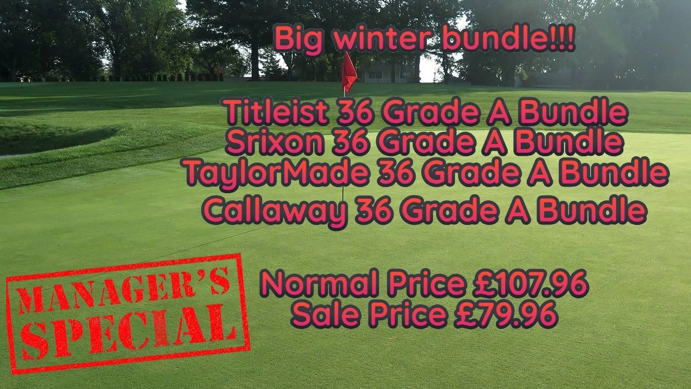 Second Hand Golf Balls MMB Golf